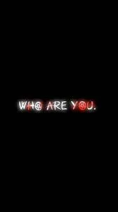 Who Are You Capcut Template